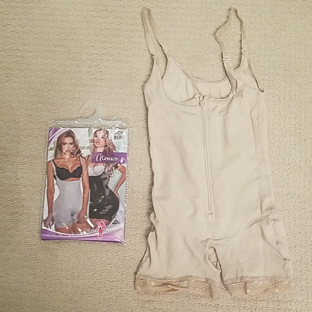 Waist Shaperz zipper booty short body shaper